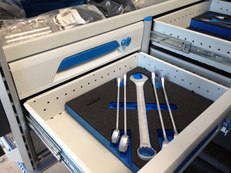 Garniture doutils Gedore pour rangements Sortimo